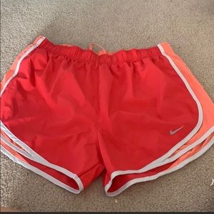 Pink nike tempo shorts
